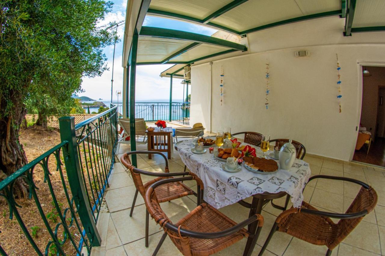 Aliki Apartments Palaiokastritsa Esterno foto